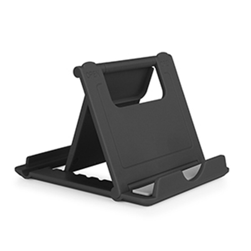 Cep telefonu standı tutucu Cradle evrensel kavrama braketi Tablet telefon standı çok açılı masaüstü tutucu Samsung: Black