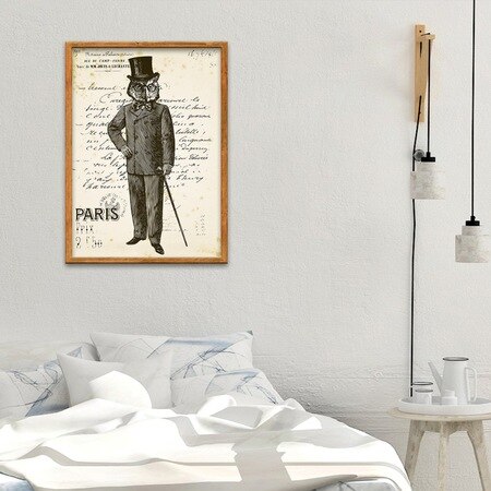 Hout Ingelijst Tafel 54X74 Cm. 476888837