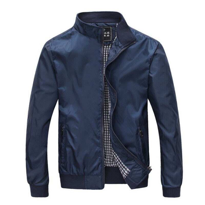 Grote maat 4xl 5xl heren lente zomer jassen casual dunne mannelijke windjacks college bomber zwarte windcheater heren varsity jas