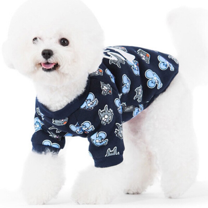 Manteau en coton pour chien, veste, carlin, bouledogue français, vêtements d&#39;hiver pour animaux de compagnie, pull, Costume