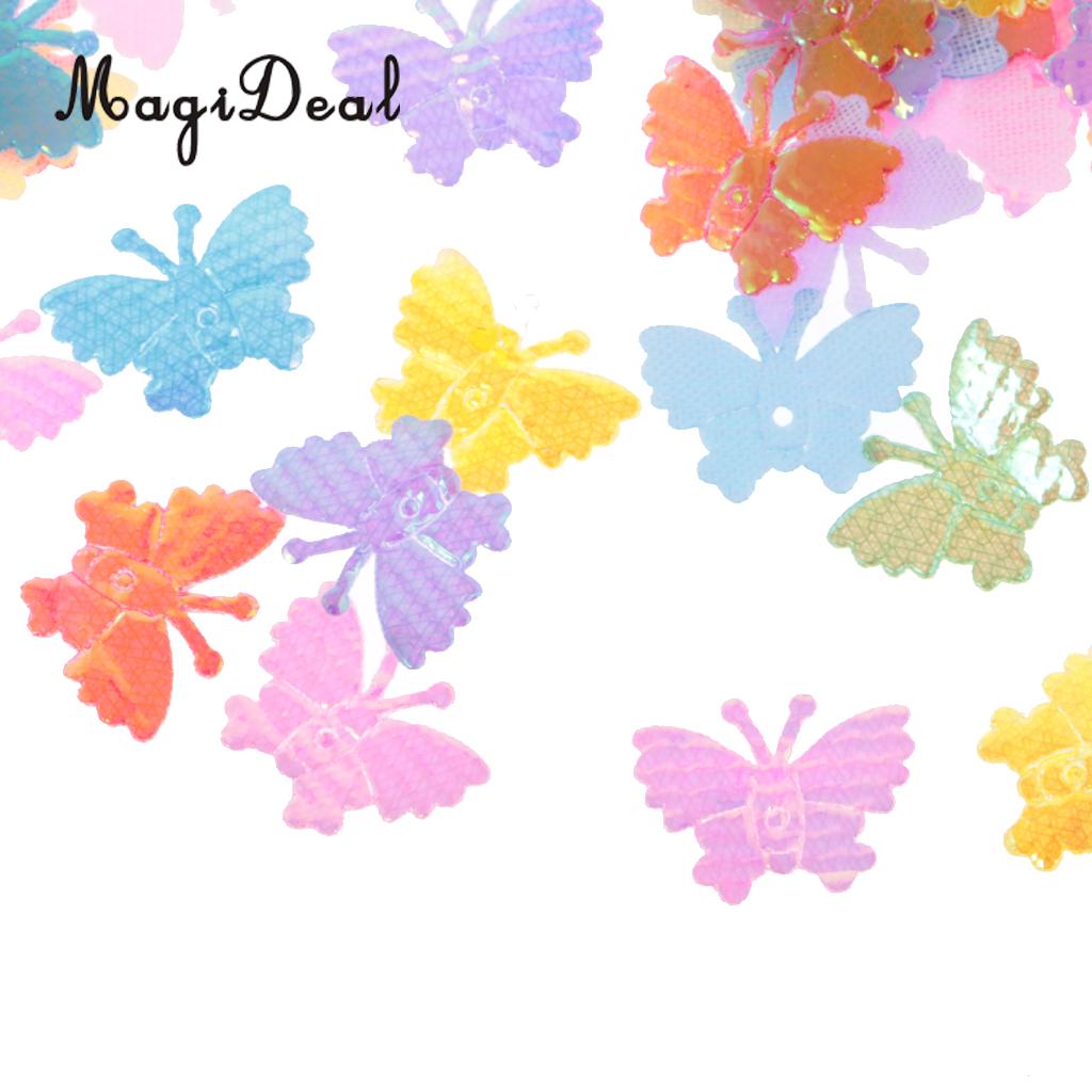 Separador de papel picado MagiDeal, 1 bolsa, mariposa, para bodas, Baby Shower, confeti, decoración para eventos y fiestas