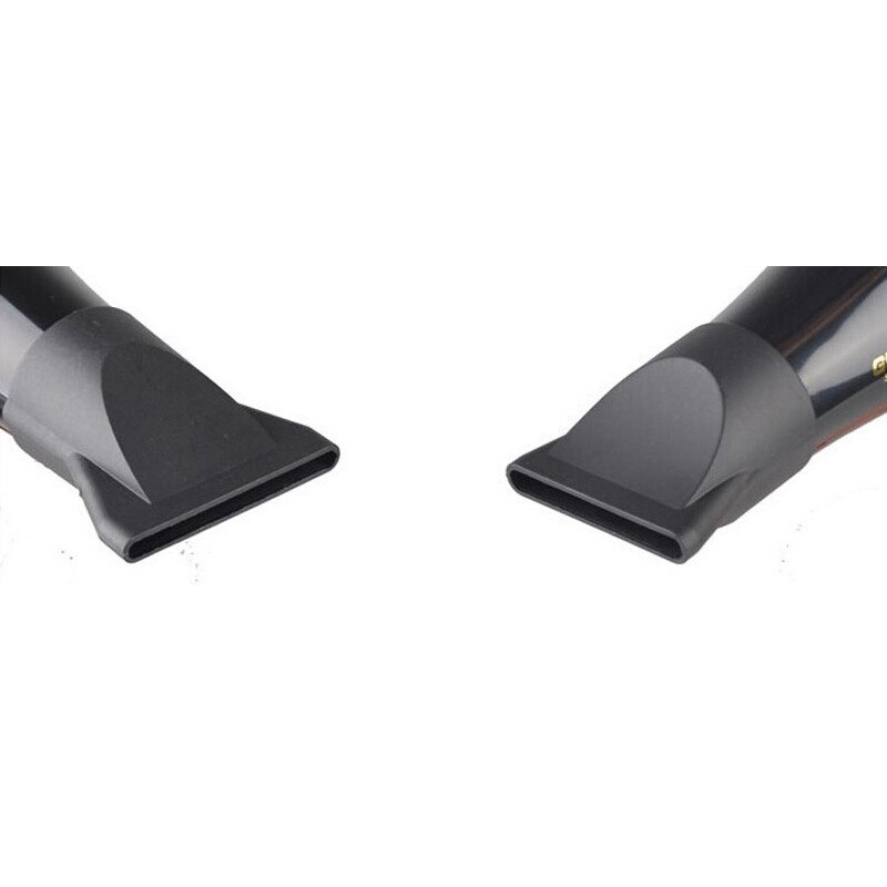 2 Stijlen Zwarte Platte Mond Haardroger Nozzle Professionele Salon Curl Droger Diffuser Smalle Concentrator Kapper Styling Tools