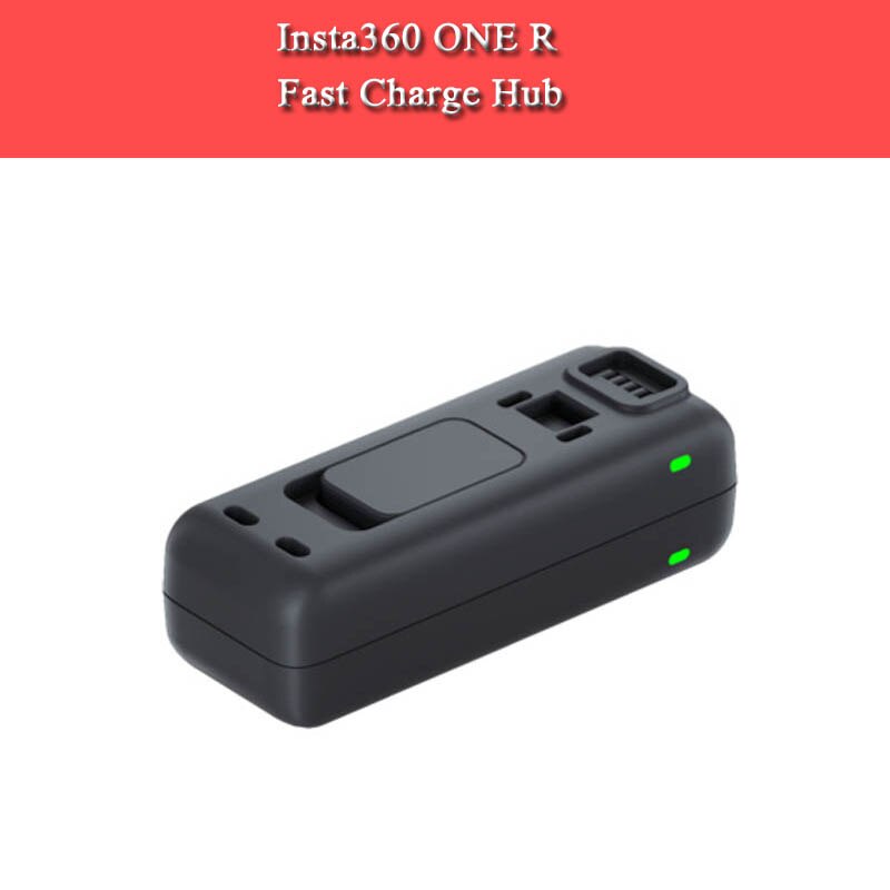 Insta360 Een R Batterij Snel Opladen Hub Insta 360 Een R Boosted Batterij Base Charger Opladen Voor Insta360 Een R accessoires: Fast Charge Hub