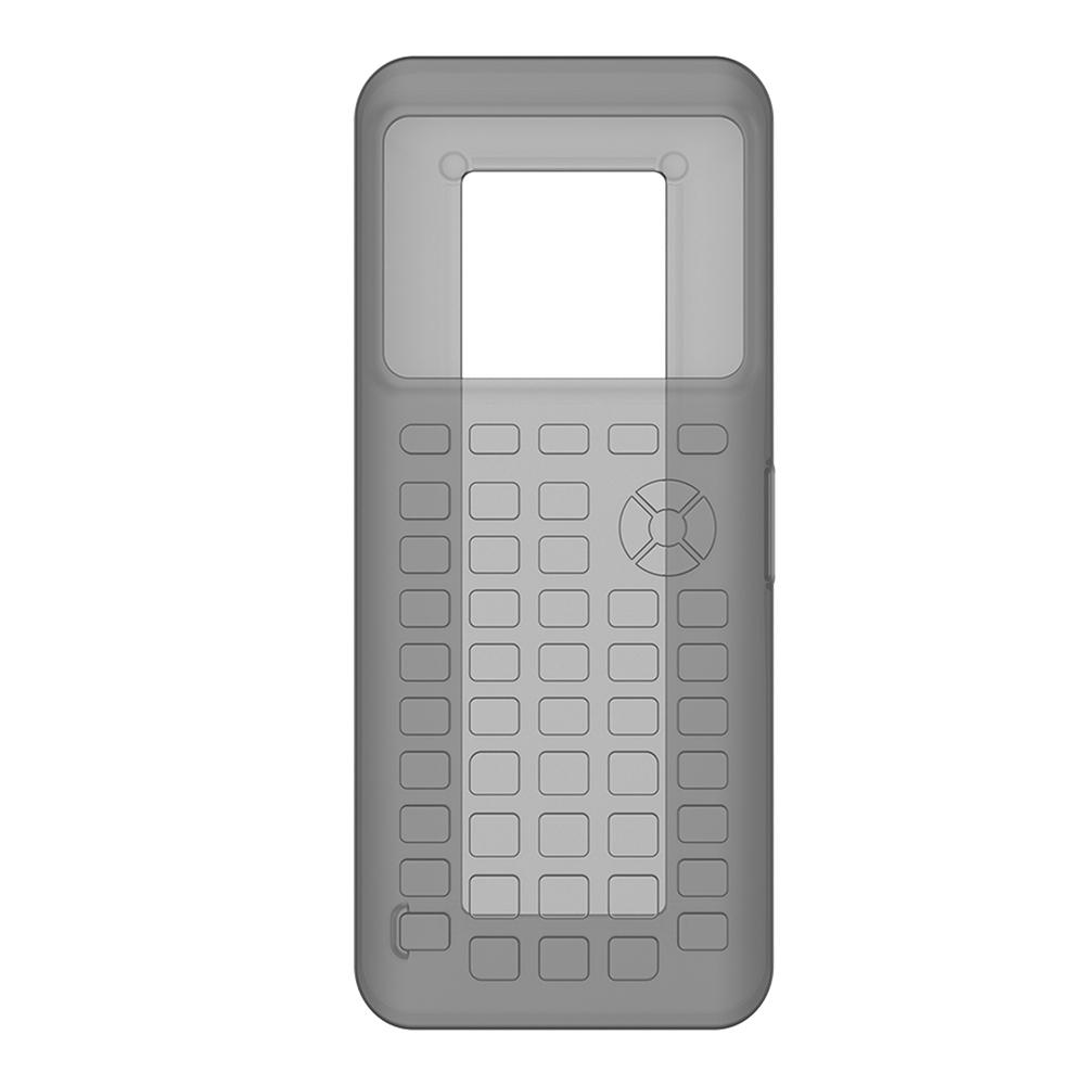 Calculator Silicone Case For Instruments TI-84 Plus CE Ultra-thin TPU Protective Cover For Instruments TI-84 Plus CE Calculator: Black
