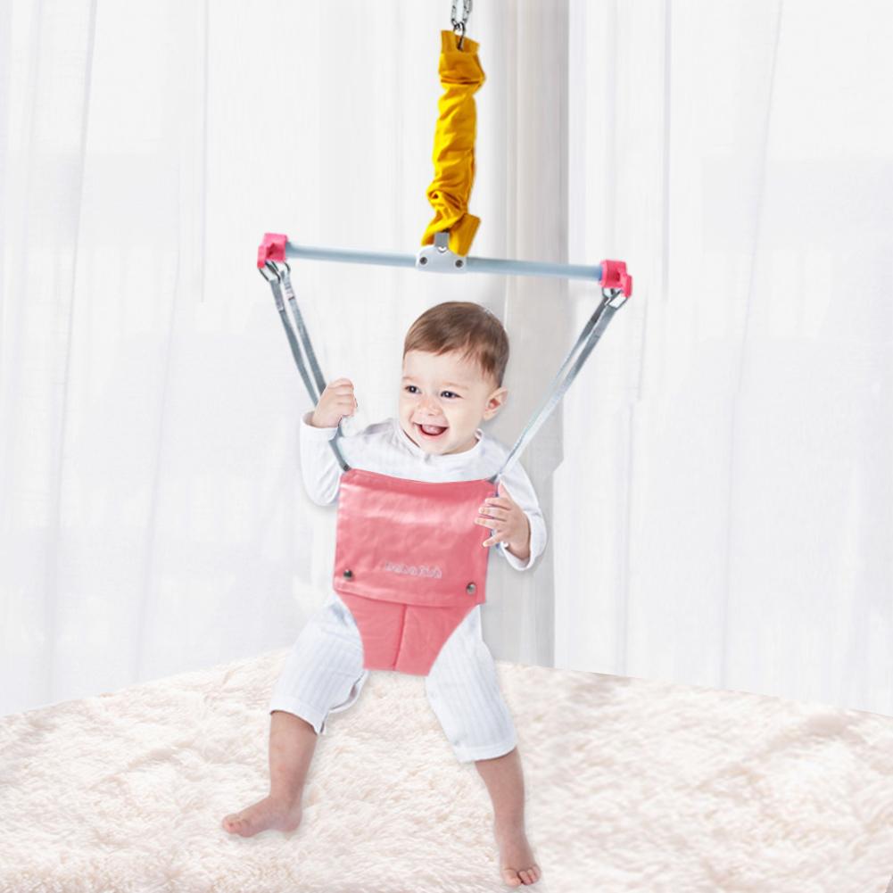 Alta qualidade bebê interior jumper exercitador de fitness do bebê swingjumper bebê aprender a andar treinador educação precoce brinquedo