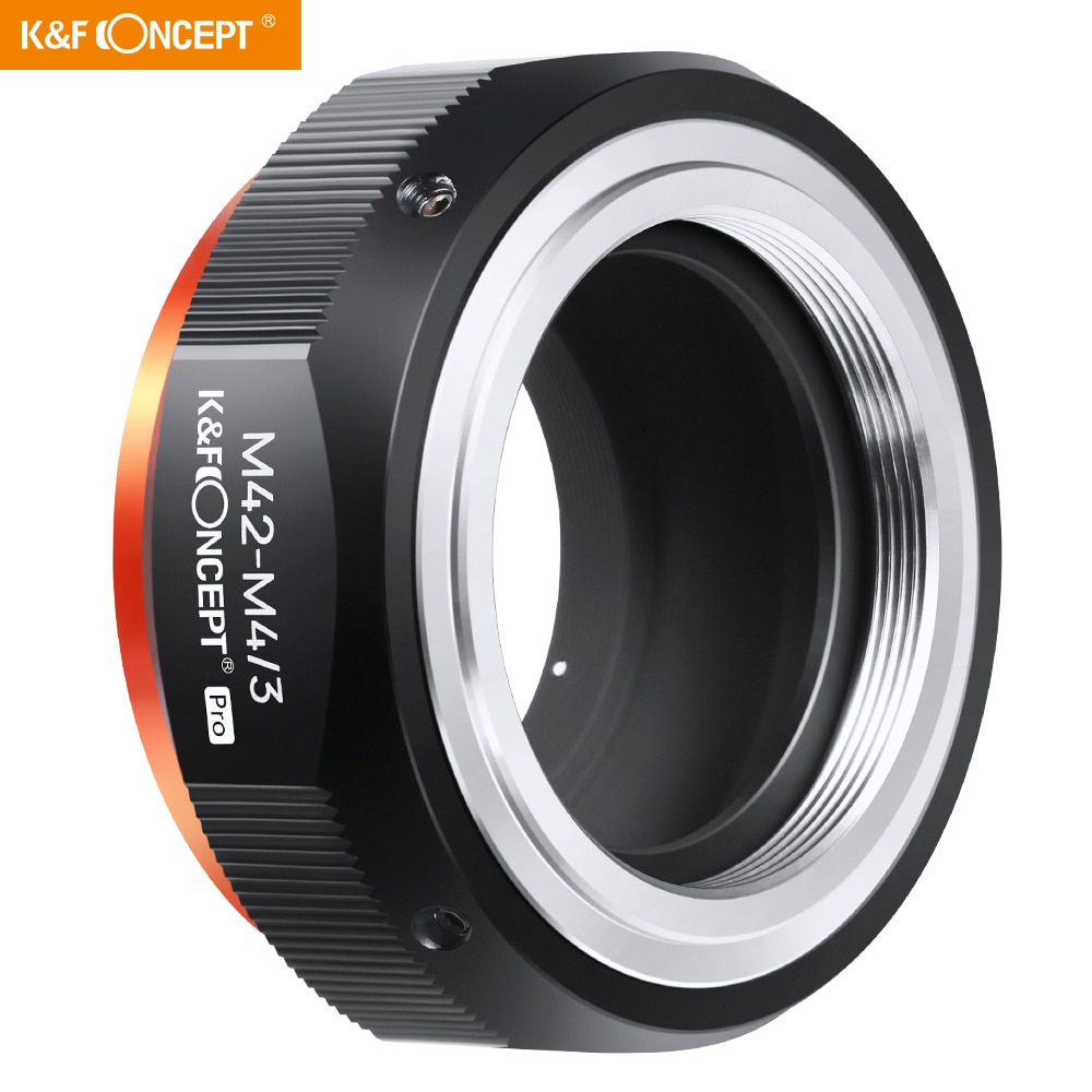K &amp; F Concept M42-M4/3 Camera Lens Adapter Ring Voor Schroef Mount M42 Lens Op Voor Micro 4/3 systeem Camera Mount Adapter