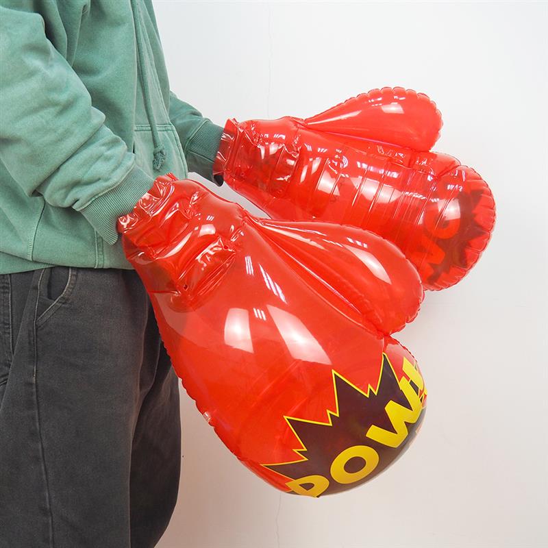 Gants De boxe gonflables en Pvc pour enfants, 1 paire, Guantes De Boxeo Free Fight Sanda Training, équipement d'entraînement pour enfants