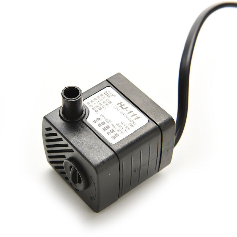 Portable Submersible Water Pump For Aquarium Fish Tank Pond Fountain 220V 2W