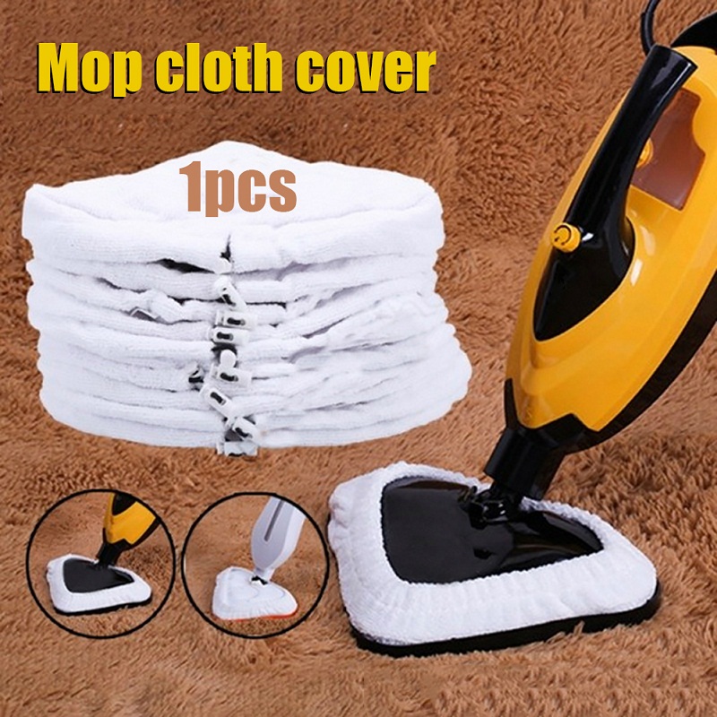 Fiber Steam Mop Pads Practical Reusable Home Floor Cleaner Cloths Steam Washable Cover Cloth Replacement Pad