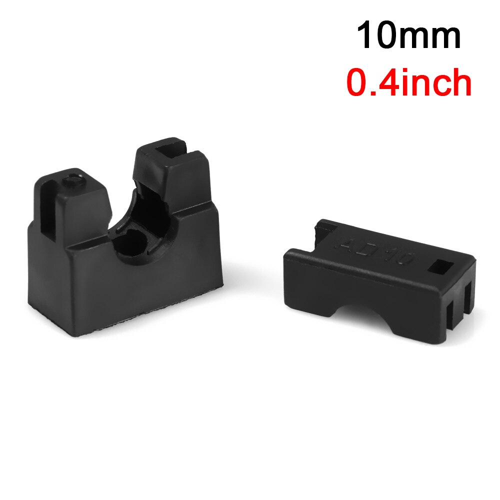 5Pcs PVC Pipe Clamps Water Pipe Support Bellows Hose Hoop Buckle Wire Cable Fixing Holder Organizer 10-28mm Electrical Fittings: 10mm