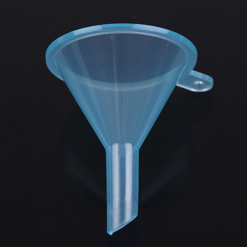 20pcs/lot Small Plastic For Perfume Diffuser Bottle Mini Liquid Oil Funnels Lab Tools
