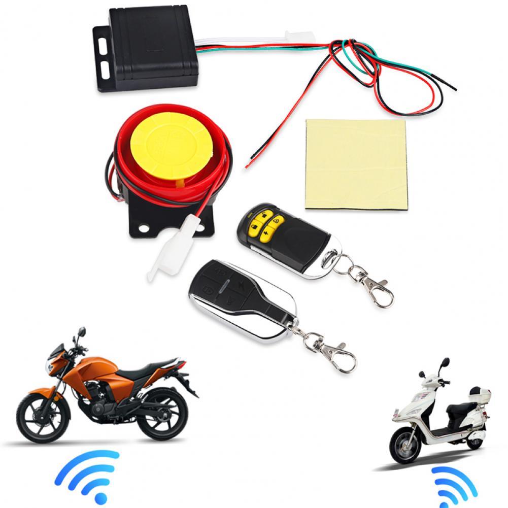 1 Set Anti-theft Device Intelligent Easy to Use Waterproof Motorcycle Anti-theft Security System for Scooter