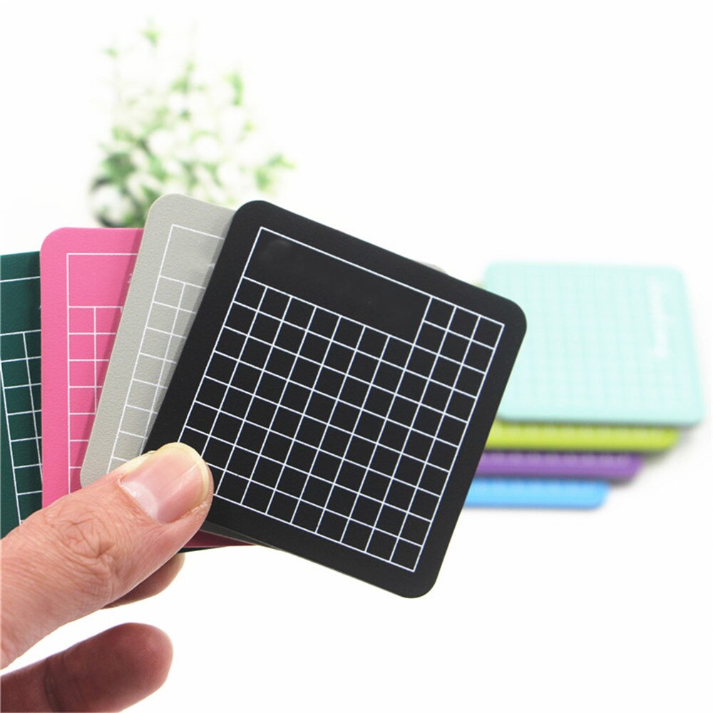 6*6cm PVC Cutting Mat Workbench Patchwork Cut for Scrapbooking Patchwork Carving Art Manual Tool Soft Self-healing Cutter Board