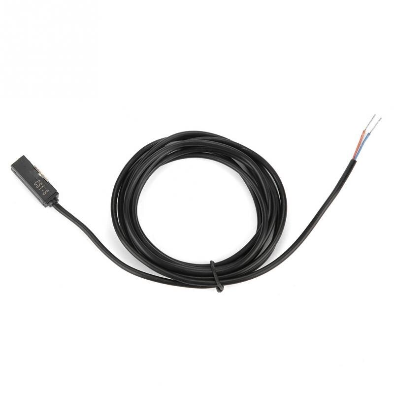 CS1-S Magnetic Air Pneumatic Cylinder Magnetic Reed Switch Sensor DC AC 5V- 240V For Pneumatic Cylinder MAL/MA/ CDJ2B