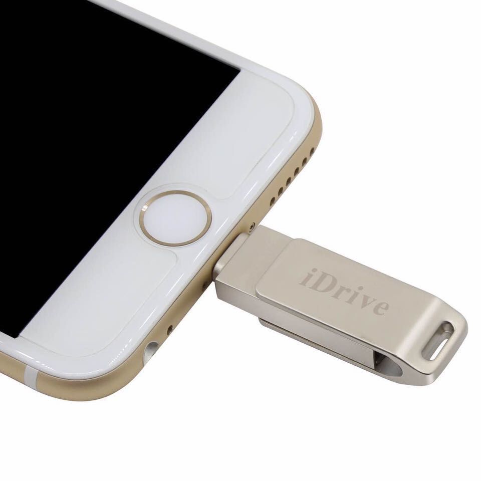 Lettore di schede di I-Flash Drive U Disk Memory Stick di Stoccaggio In Metallo Super-32GB PER il iPhone 5S 6S 7/iPad/IOS NUOVO