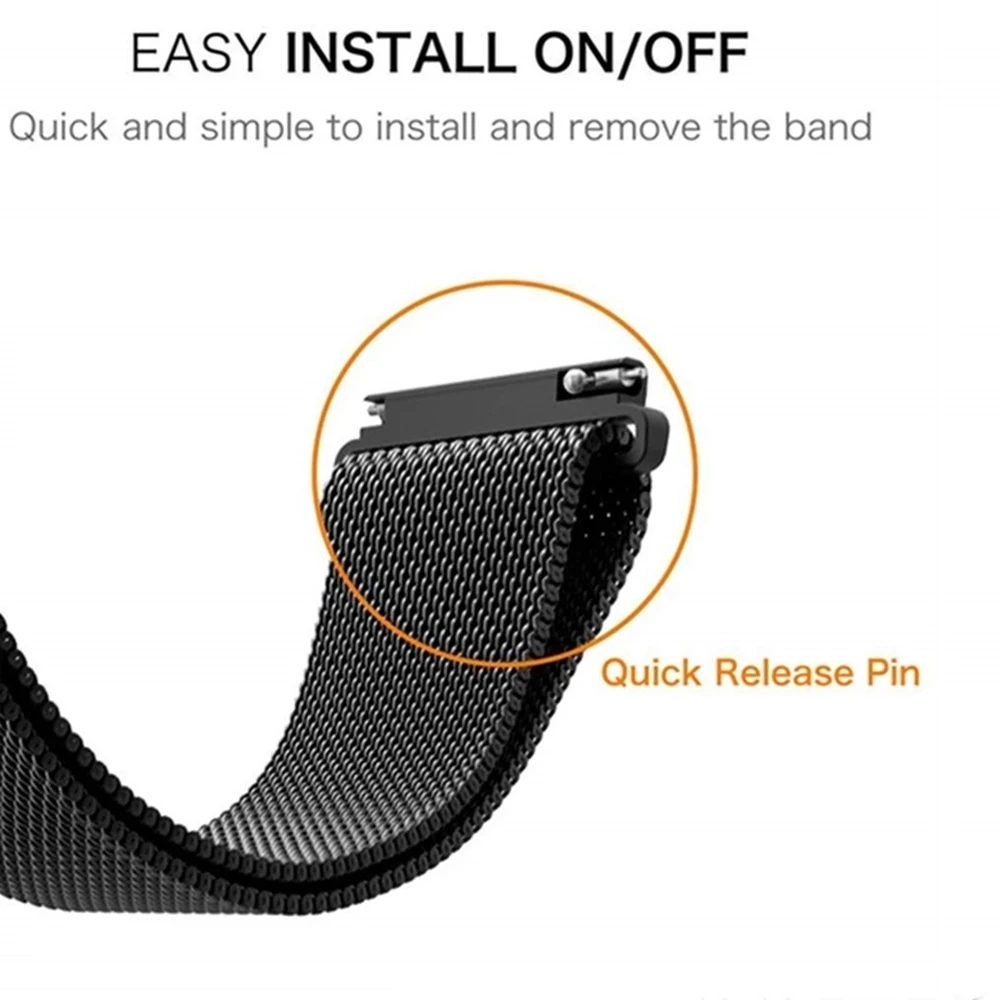Metalrem til xiaomi watch  s3 s1 active smartwatch rustfri stålrem til mi watch color 2 / mi watch color sportarmbånd
