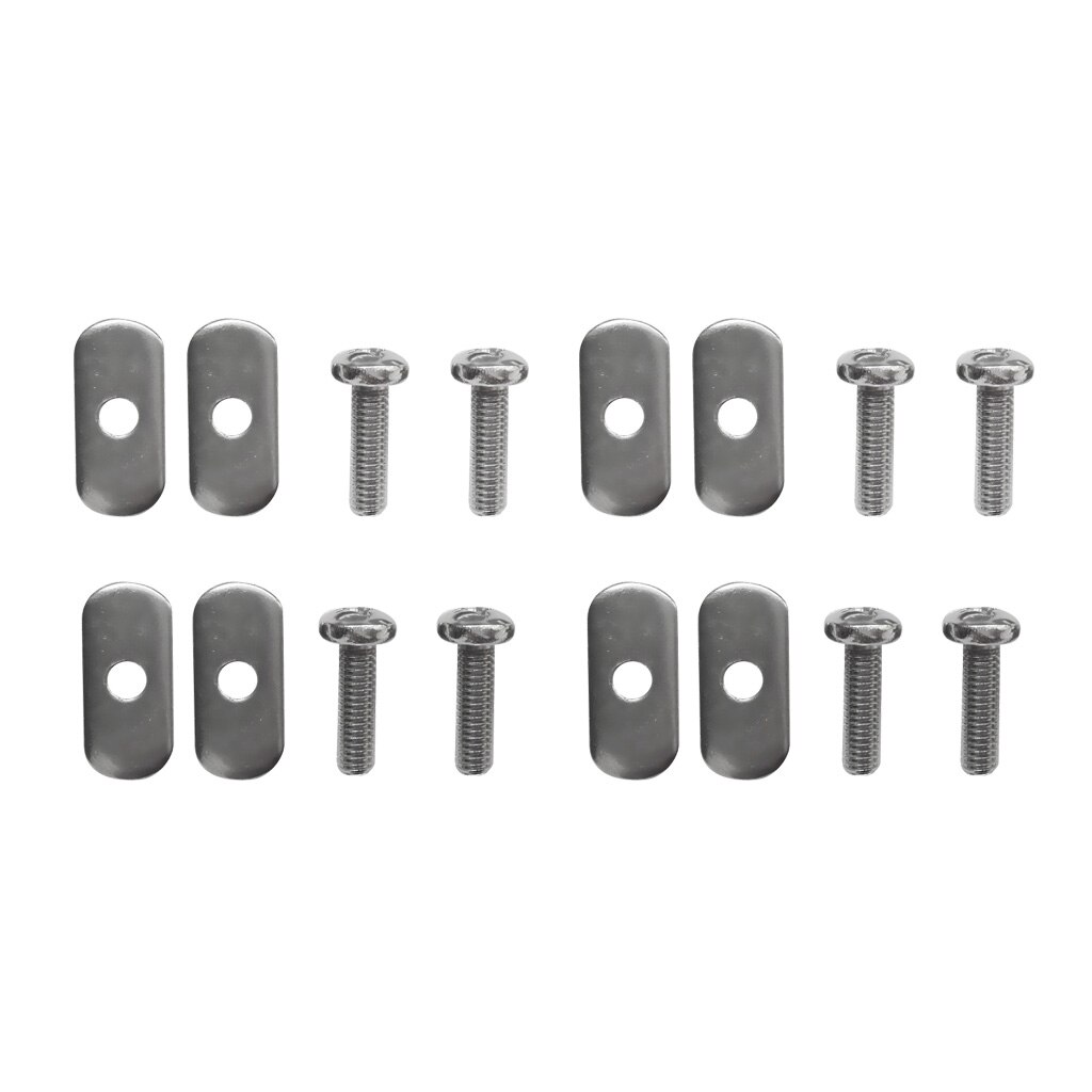 Kit de repuesto de tornillos y tuercas para Kayak, para canoas, barcos y rieles, 8 unidades