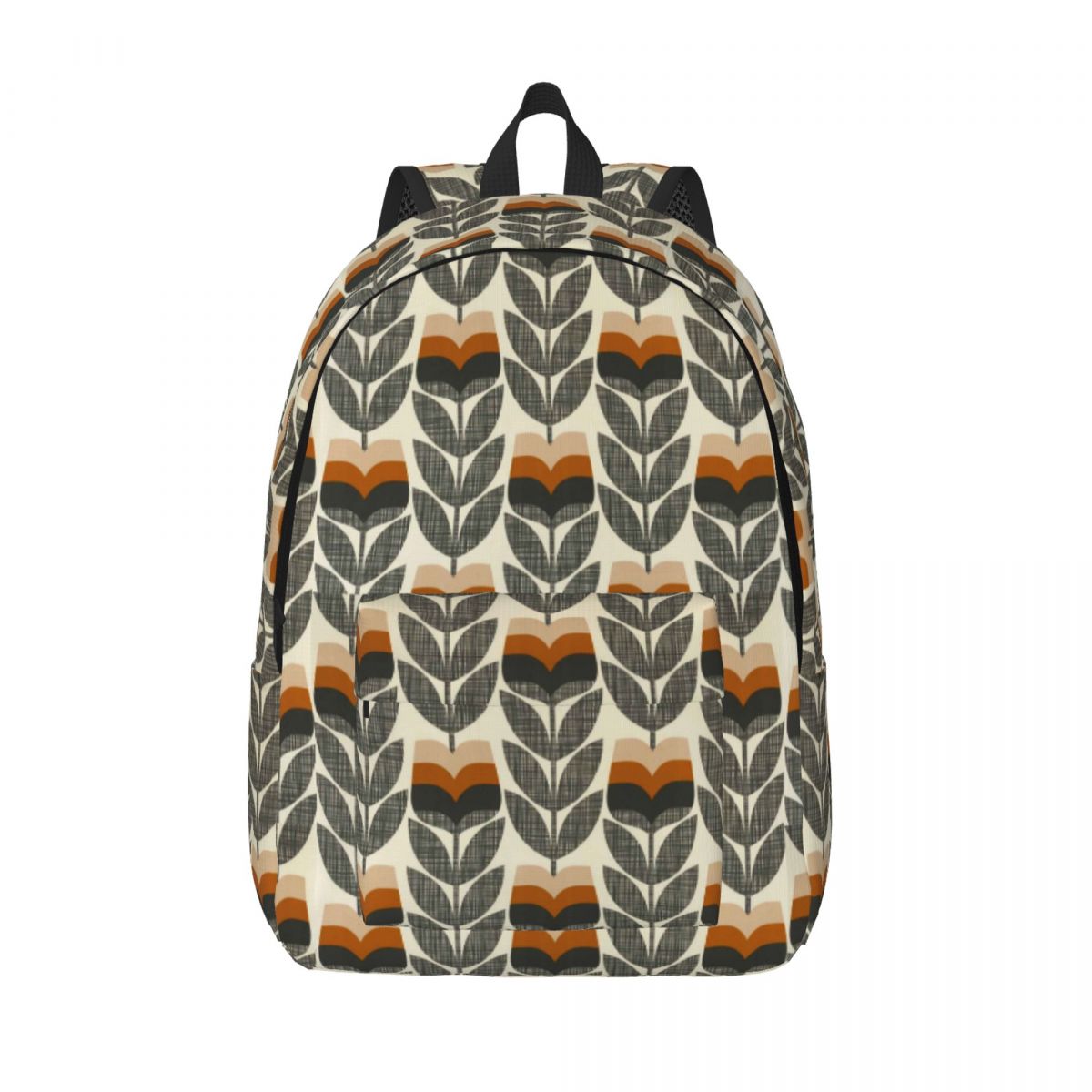 Benutzerdefinierter Orla Kiely Laptop-Rucksack mit mehreren Stemmen für Damen und Herren, lässige Büchertasche für Studenten, florale abstrakte Taschen