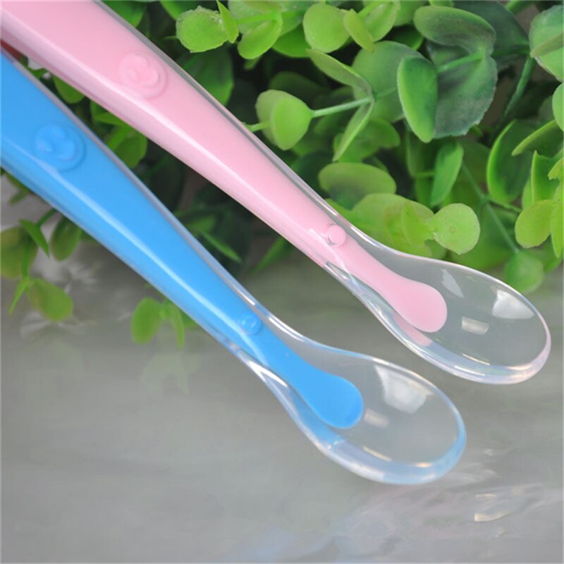Baby Spoon Tableware Fork Set Utensil Safety Dinnerware Infant Solid Feeding Flatware For Baby Feeding Spoons