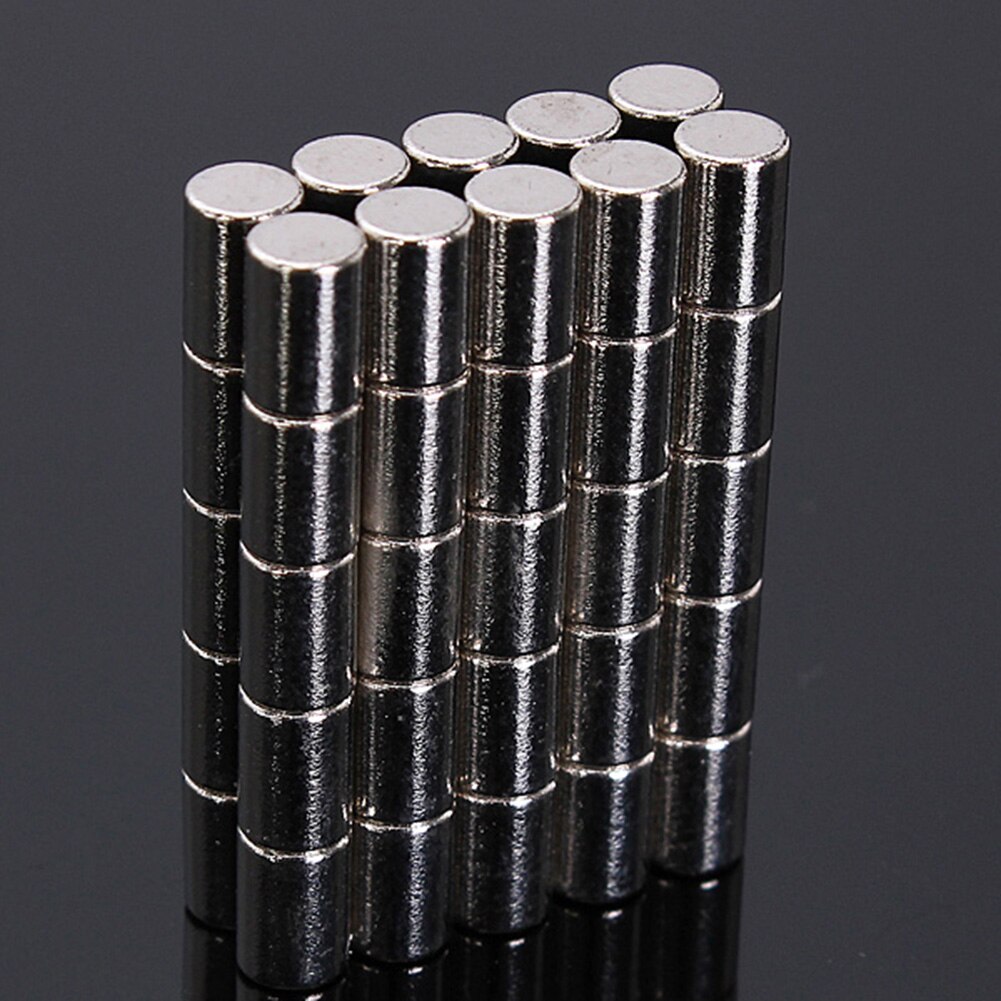 50 stuks 4x6mm N52 Super Sterke Cilinder Blokken Zeldzame Aarde Neodymium Magneten