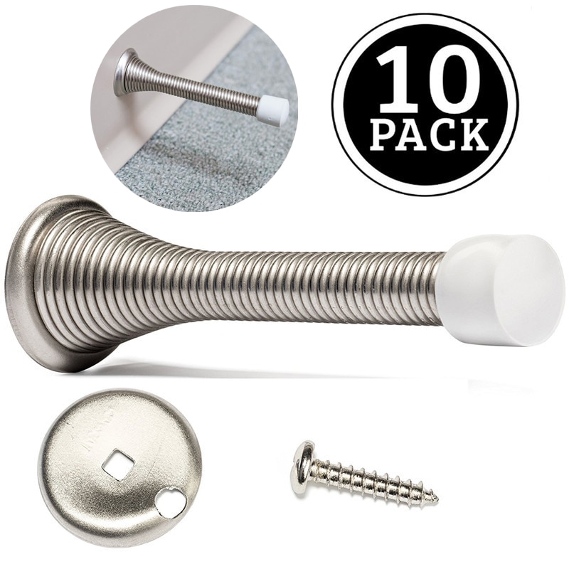 Door Stopper Spring Doorstoper Spring Long Handle Door Stopper Home Doorstop Stop Floor Tope Puerta Dodgers Spring Door Stopper