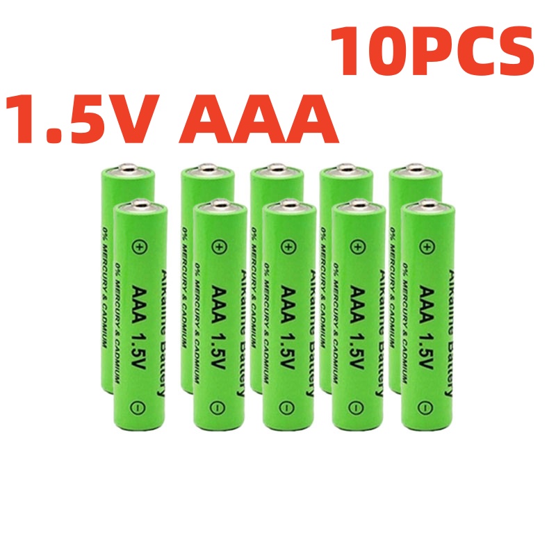1.5V AAA alkaline battery, suitable for remote control, mouse, computer, toy watch and other non-rechargeable batteries: SKY BLUE