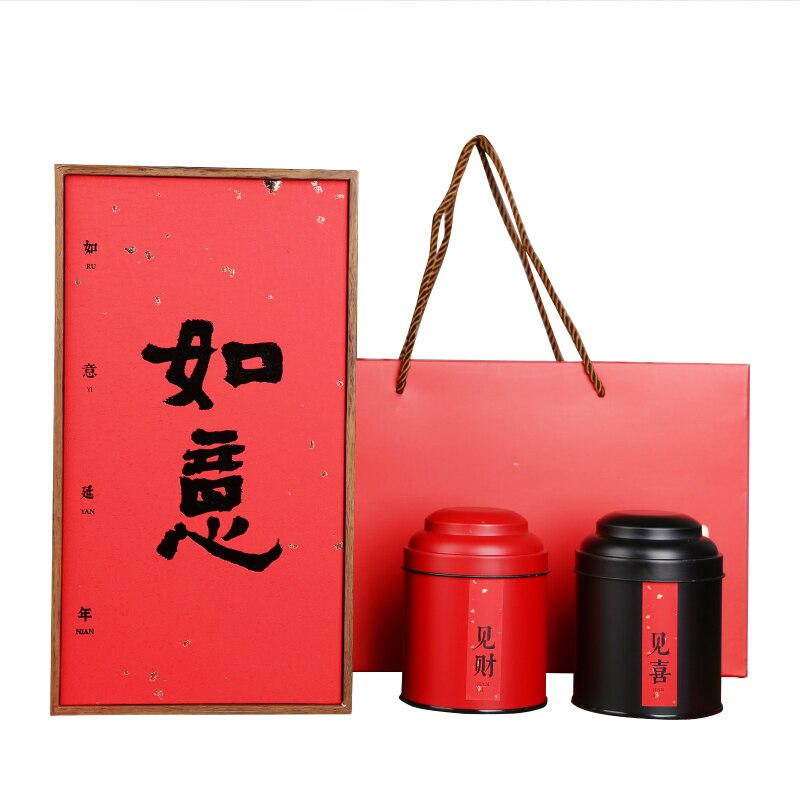 Tea Bag Storage Box Caddy Set Ceramic Smell Proof Leaves Container Japanese Tea Voorraadbussen Keuken Storage Supplies AB50CY