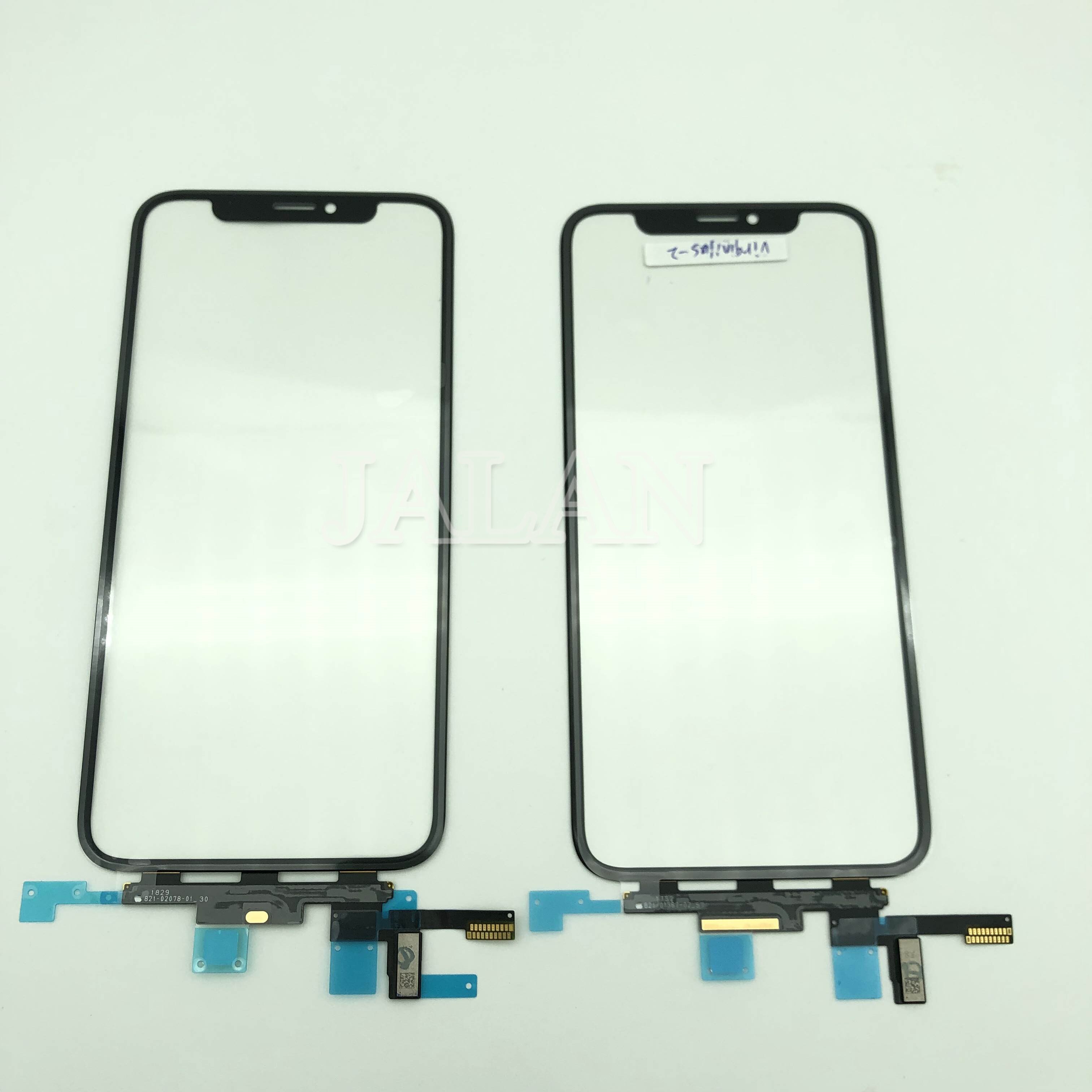 TP for Phone X XS MAX XR 11 Pro 11Pro Max Glass Digitizer Lcd Touch Screen Digitizer Outer Glass Long Flex Replacement Repair