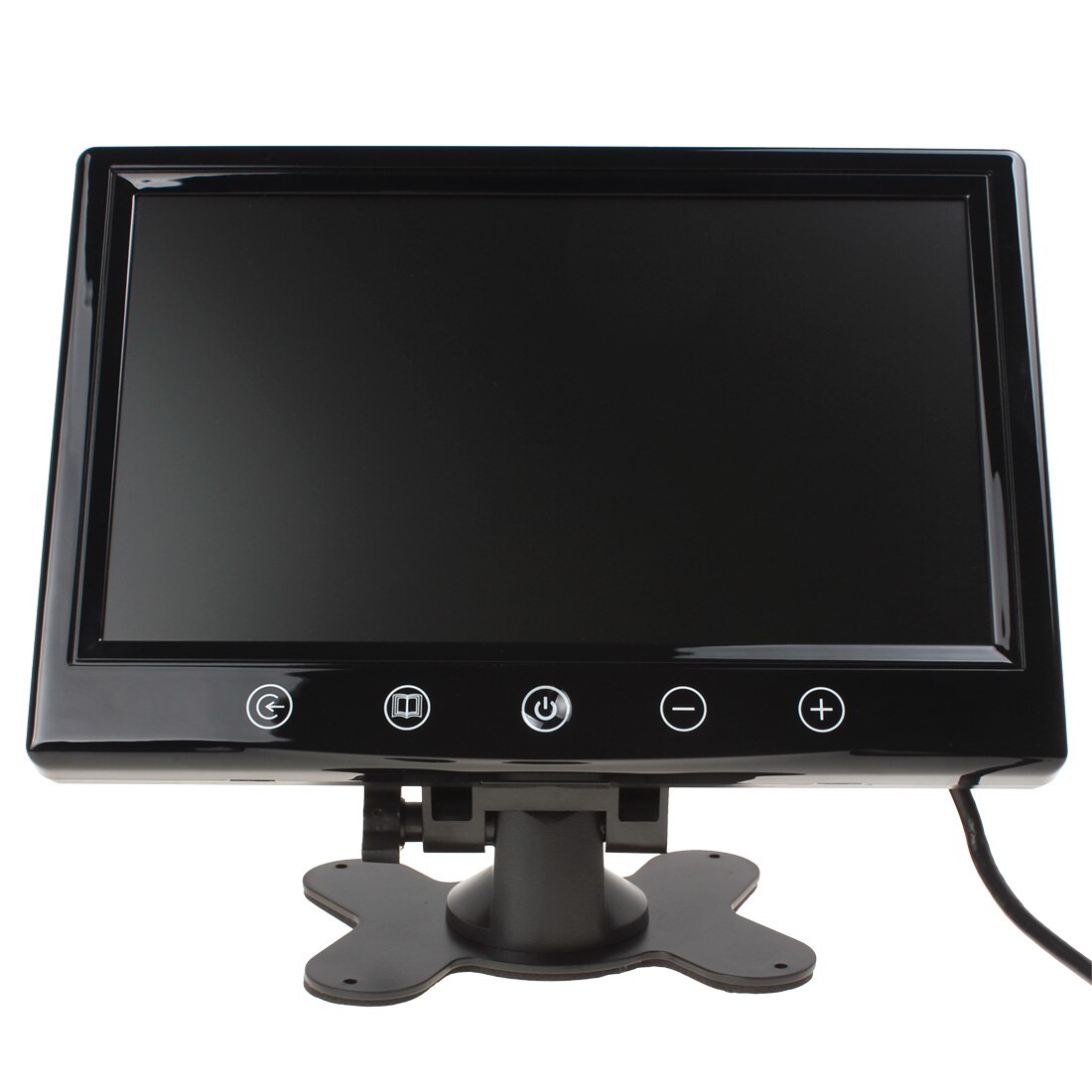 9 Inch 800x480 High Resolution Car Monitor 12V 6W TFT LCD Color Screen Auto Rearview Mirror Monitors With 2 Video Input