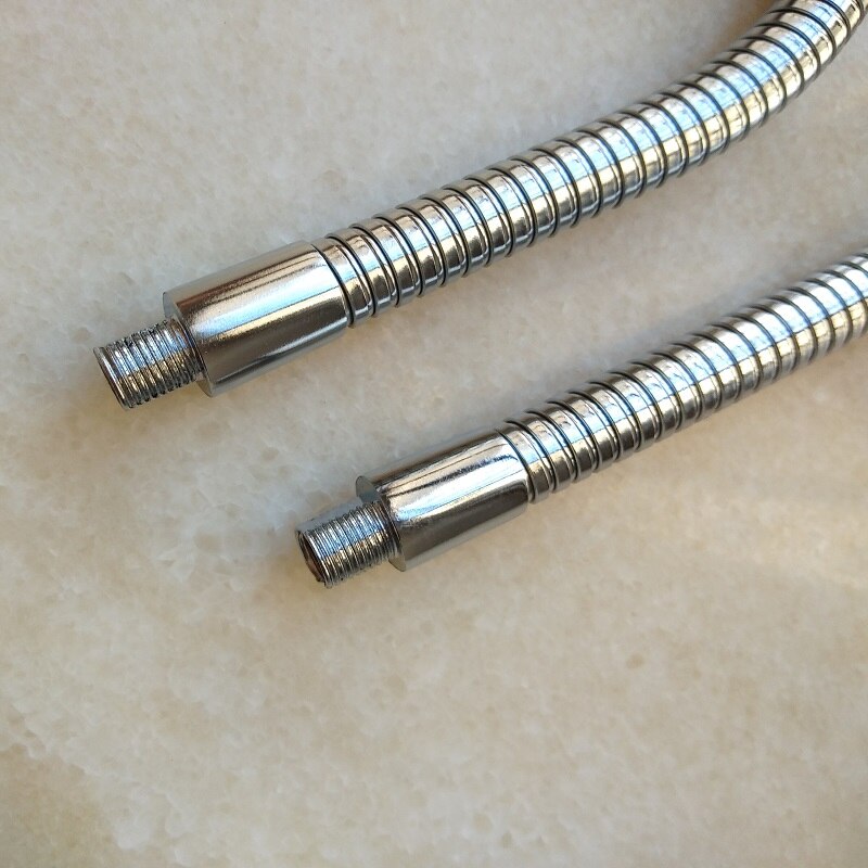 2pcs/lot dia.12mm male M10 screw +M10 female thread metal Flexible conduit metal gooseneck hose serpentine tube clamp lamp use