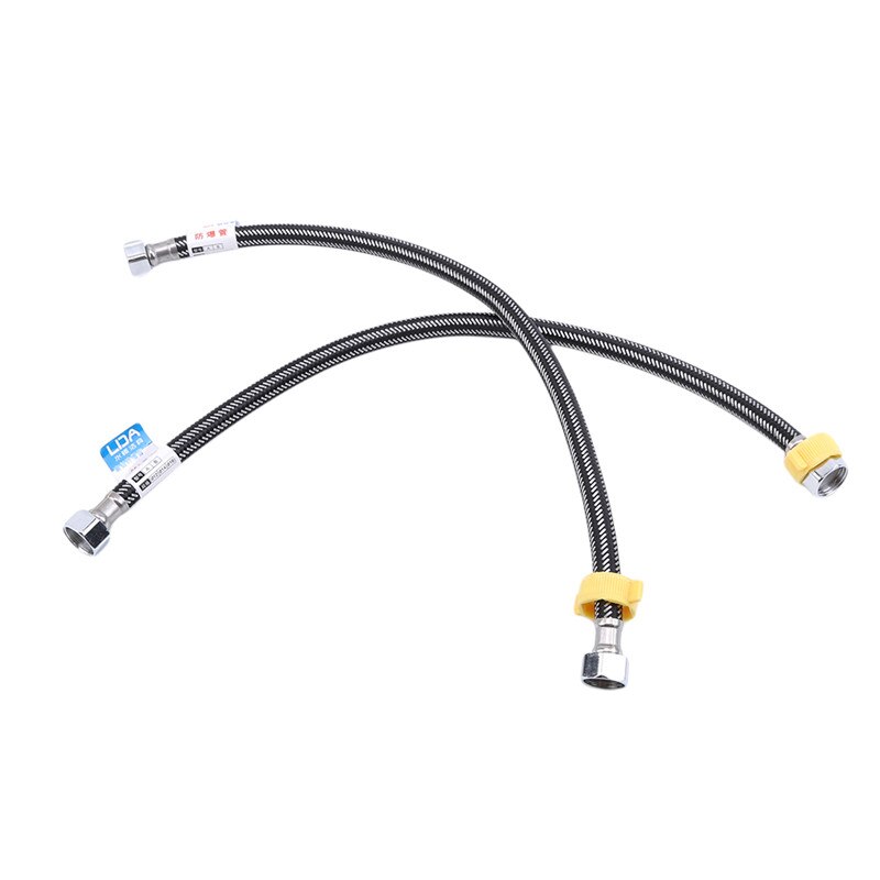 Home Useful Basin Toilet Water Weaved Hose Bathroom Heater Connect Corrugated Pipes Home Hardware Parts