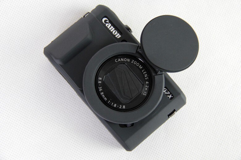 Étui pour appareil photo pour Canon G7X/G7X Mark II sac photo en Silicone housse de protection du corps