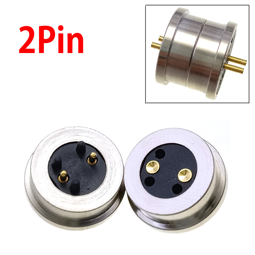 1 Paar 1P 2P 3P 4P 5P DC Magnetischer pogo-Stift-Stecker Pogopin Männlich Weiblich 2A Wasserdichte Hochstrom-Federbelastete Steckdose: dunkel Grau