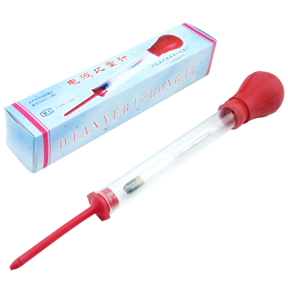 1,1-1,3 Elektrolyt densitometer 330 mm Farbige Zone Batterie Hydrometer Tester Säure Elektrolyt Blei Überflutet
