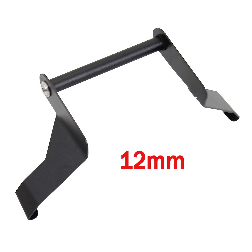 Mobiele Telefoon Houder Voor Tijger Gen 3 Motorfiets Stand Bracket Mount Accessoires Voor Tiger TG3 Zwart: 12mm