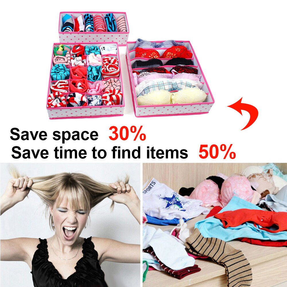 30 komórka bambusowy węgiel drzewny bielizna krawaty skarpetki szuflada Organizer robić szafy skrzynka