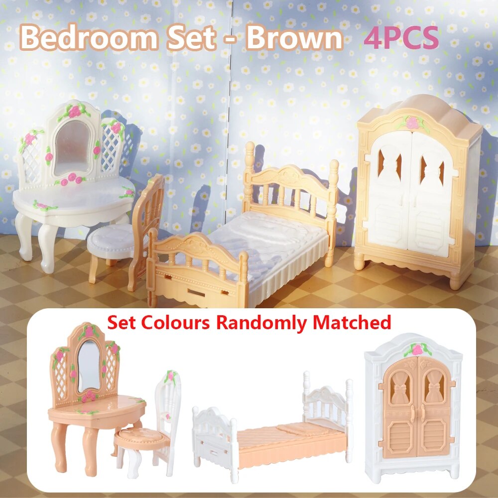 Offre spéciale mignon Kawaii rose 10 articles/Lot Miniature maison de poupée meubles accessoire enfants jouets cuisine choses de cuisine pour fille: WHITE