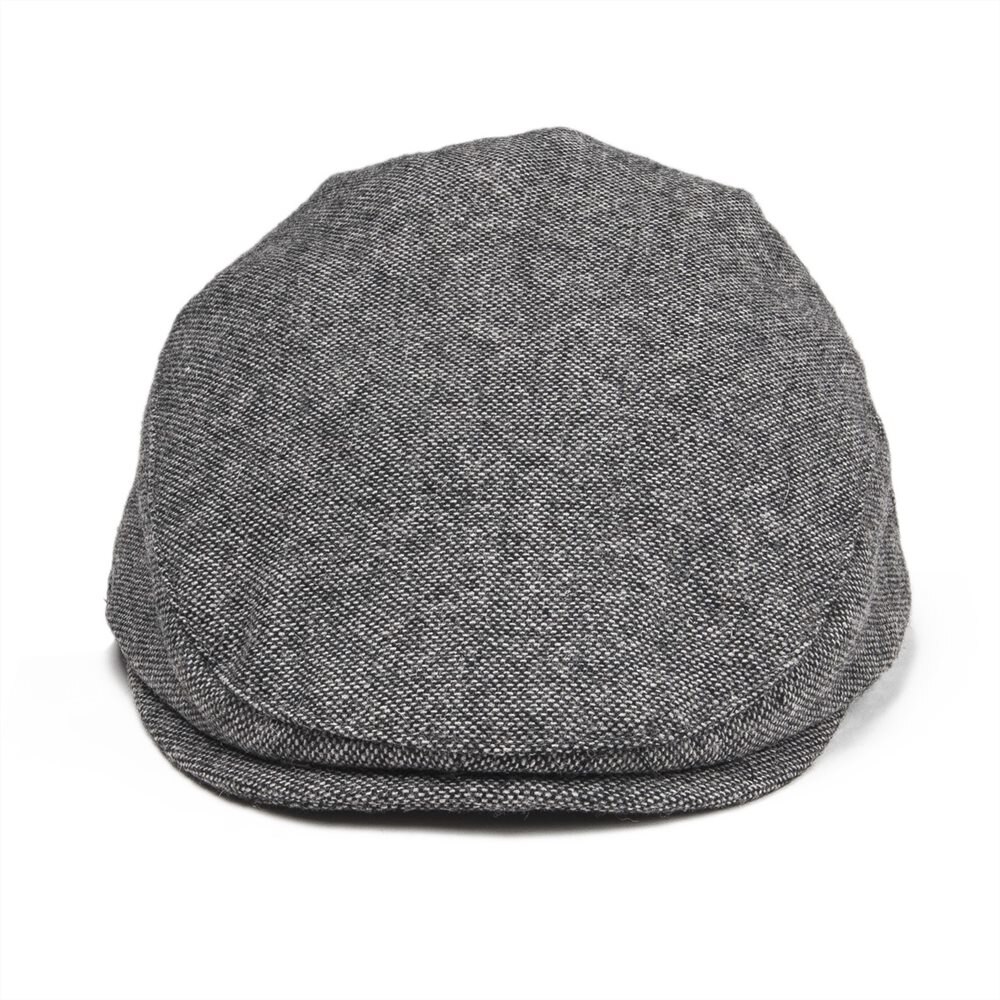 Jangoul liten storlek barn ylle tweed platt keps pojke flicka tidningspojke kepsar spädbarn småbarn barn ungdom basker hatt grå 002