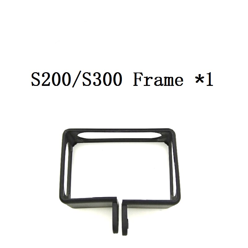 Zmniejsz hałjak wiatru sjcam sj 8/7/6 osłona przeciwwiatrowa gąbka ochronna rama etui na xiaomi Yi 4 K/4 K +/S300 H9R akcesoria robić aparatu: soocoo S300 rama