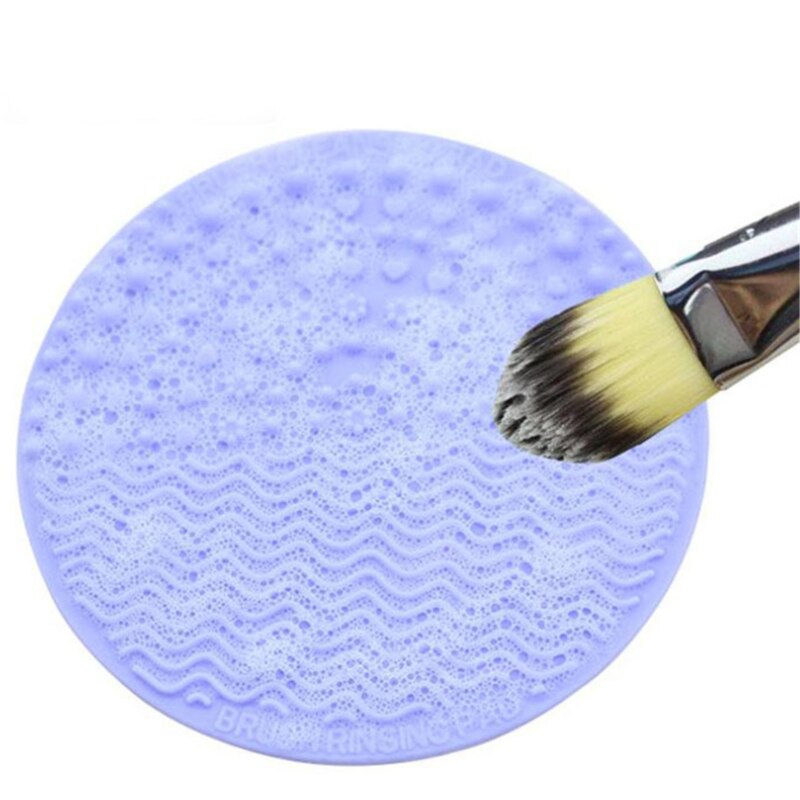 1 Pza brocha de maquillaje portátil Mini brocha cosmética base corrector sombra de ojos ovalado huevo maquillaje cepillo con caja Maquiagem: Default Title