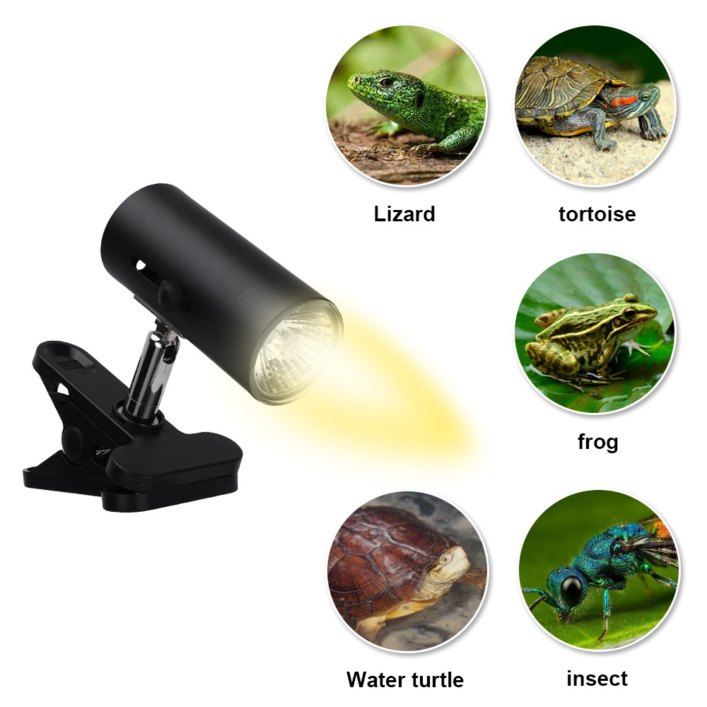 Tortoise basking lamp, sun lamp, hose basking lamp, amphibious pet tortoise lizard lamp, heating heat preservation lamp