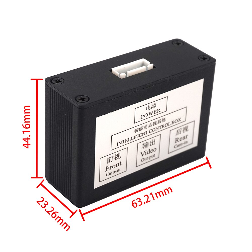 Car Cameras Front view and Rear View camera Image Switch Control Box Front and side camera system