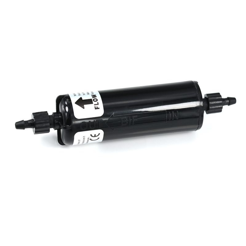 10 sztuk filtr atramentu UV cylindryczne dla Phaeton Crystaljet JHF platforma UV drukarki atramentowe 5um 80mm gwintowane wspólne długi filtr atramentu: For 6mmX4mm Ink Tube