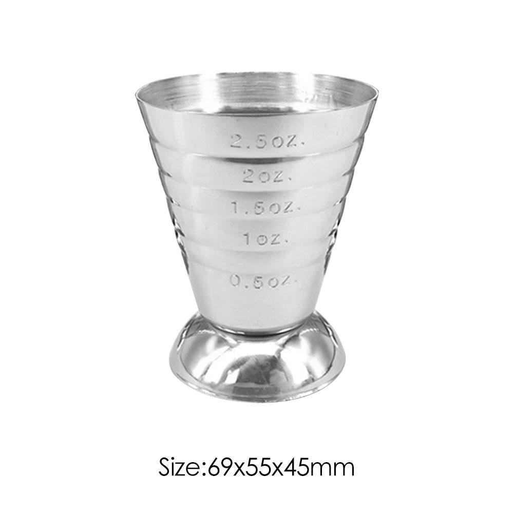 Roestvrijstalen dubbele shotmaatbeker, cocktail shaker, lichtgewicht drank, sterke drank, bargerei, keukengadgets, huishoudelijke apparaten