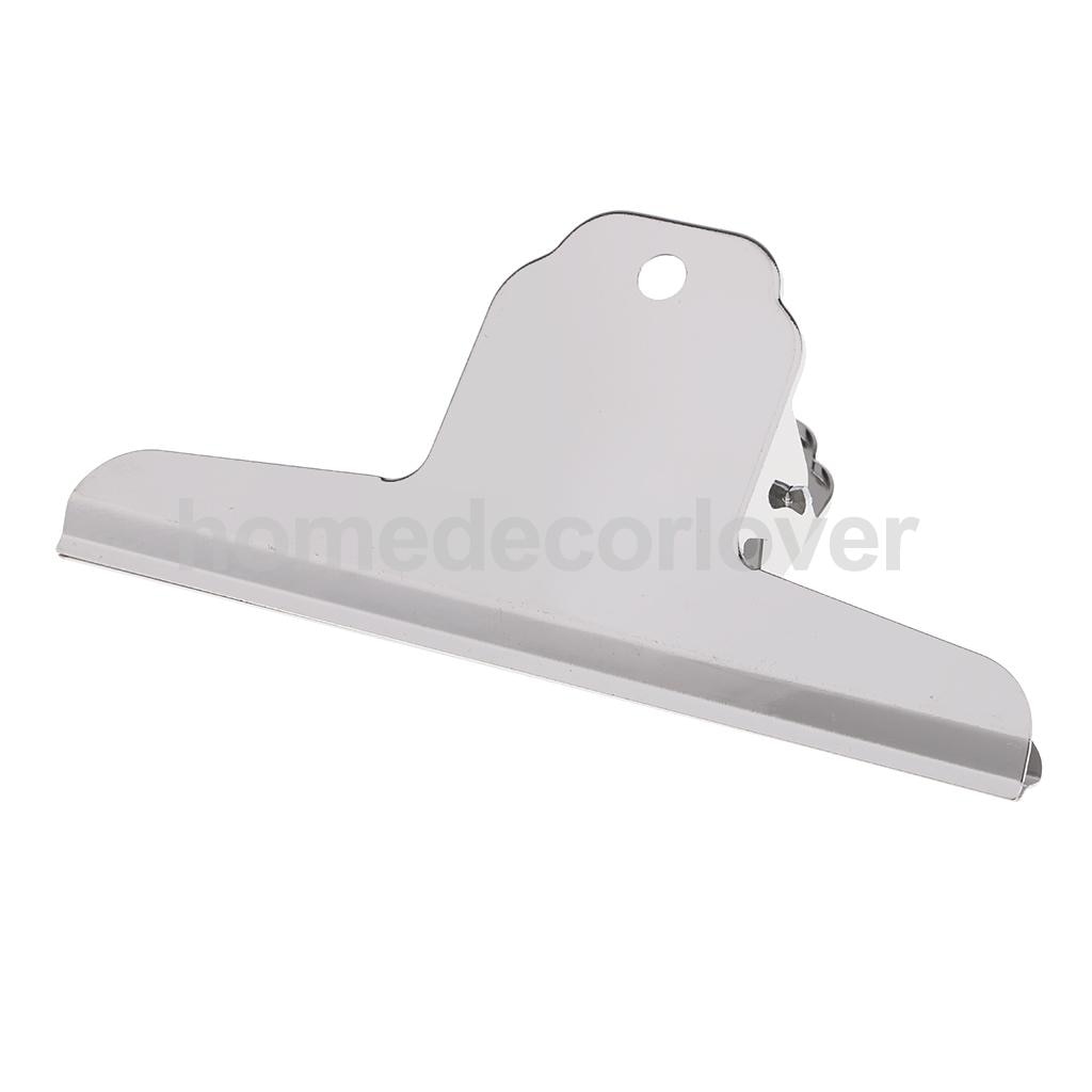 Single Multifunction School Home Office Clips Heavy Duty Stainless Steel Clips Binder Clip File Clips Sturdy Super Strong