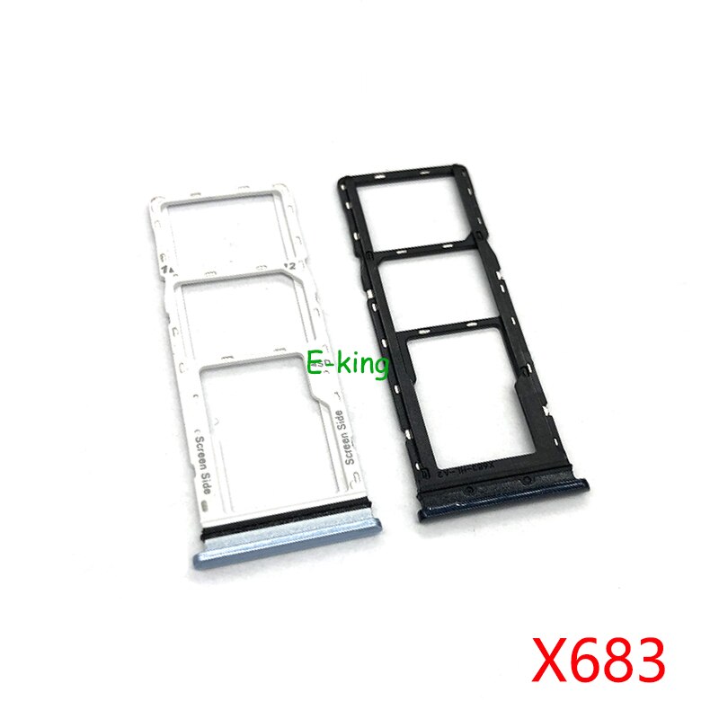 10PCS For Infinix X623 X625 X626 X650 X652 X655 X657 X606 X680 X683 Sim Card Slot Tray Holder Sim Card Reader Socket: X683 remark color