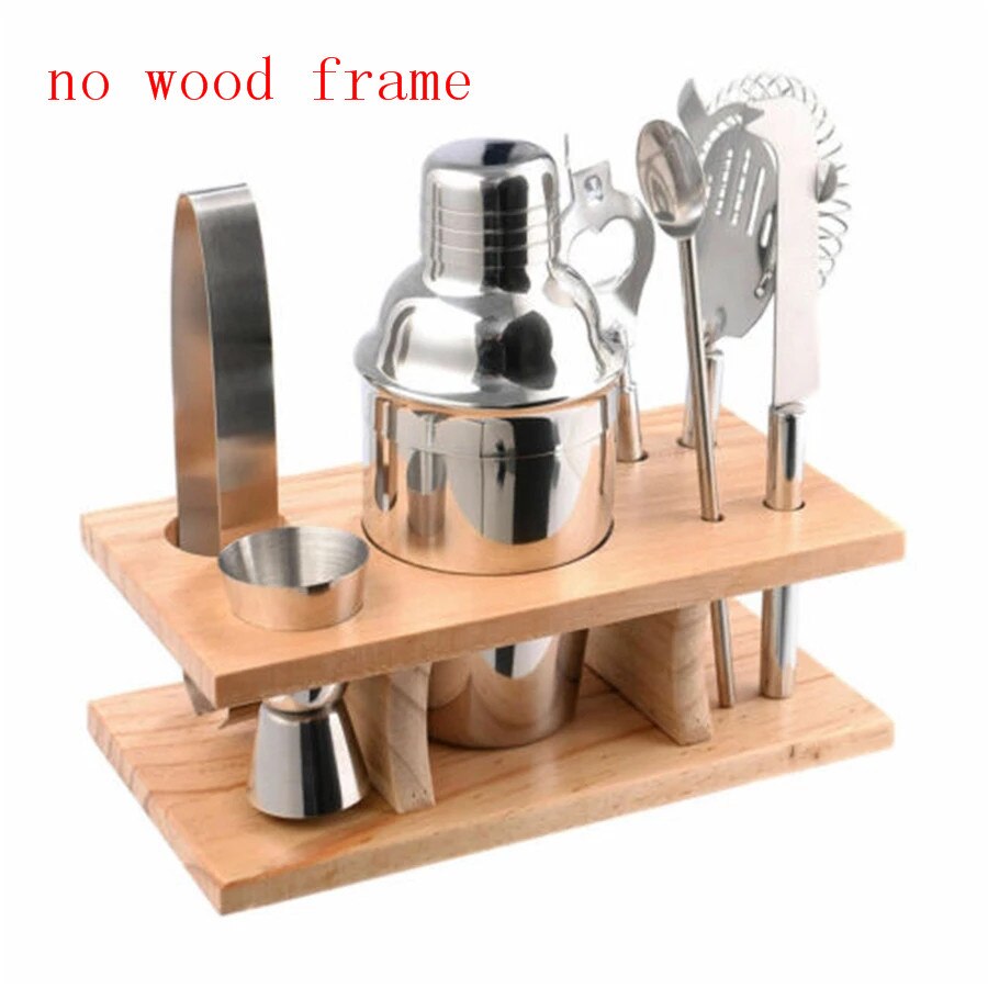 1Set Cocktail Shaker Bar Set Kit barista in acciaio inossidabile Mixer Drink barista BrowserKit Bar Set strumenti accessori strumenti