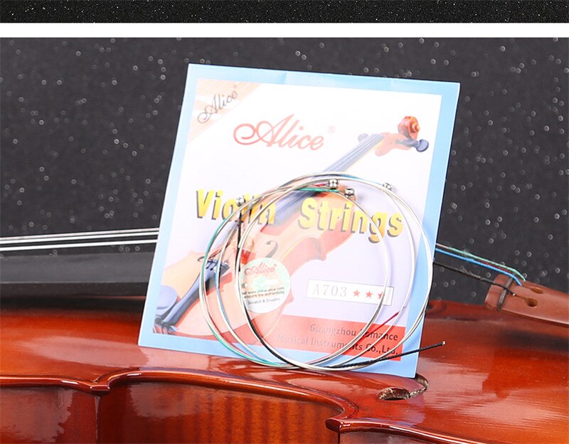 carbon steel voilin strings E1/A2/D3/G4 loose volin strings 10pcs