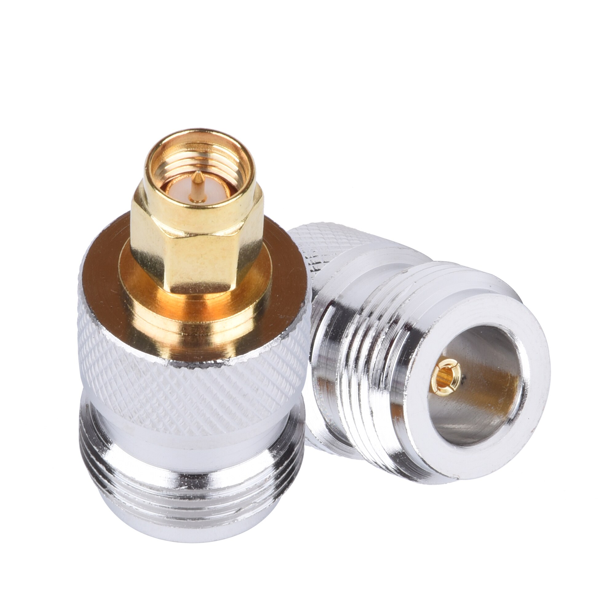 1Pcs RF Coaxial Connector SMA Male to BNC TNC MCX MMCX UHF N F Male Plug / Female Jack Adapter Use For TV Repeater Antenna