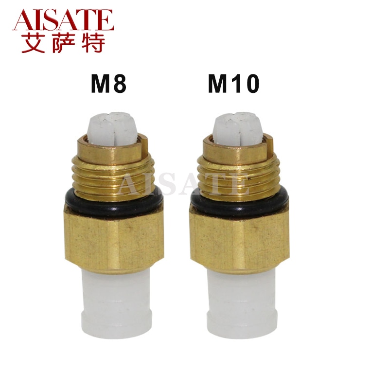 10pcs Air Suspension Repair Kit Air Valve M8 / M10 for Mercedes W251 W164 W220 W221 M10 Q7 Jeep Air Connector Tube Brass Fitting